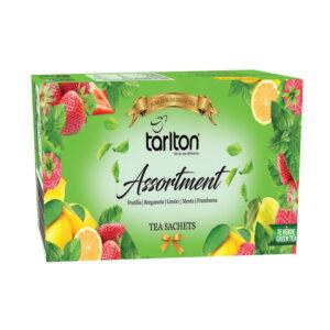Green Tea Sachets and Bags, Assorted Flavors, Fruitilla, Bergamot, Lemon, Mint, Strawberry, Wholesale Tea Supplier, Export, Custom Brand, Tea Company