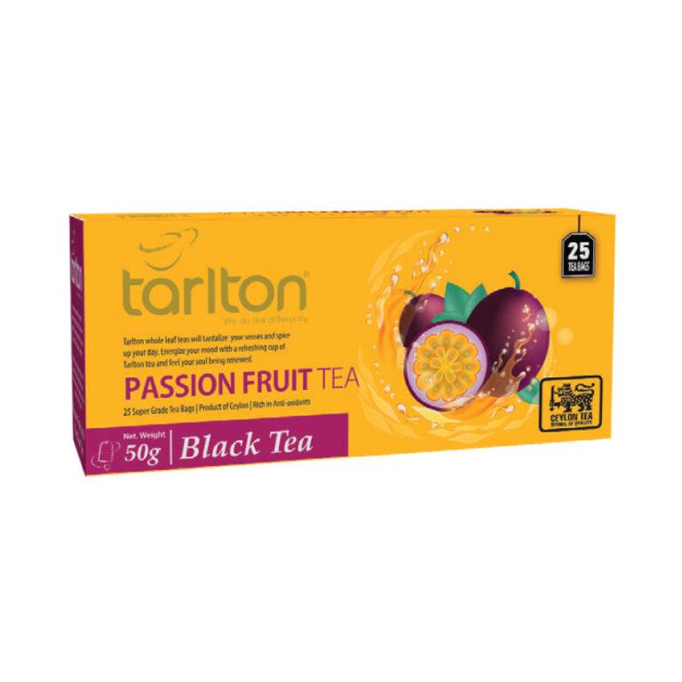 Passion Fruit Tea, Black Tea, Ceylon Tea, Tea Bags, Premium Tea, Wholesale Tea Supplier, Export, Custom Brand, Tea Company