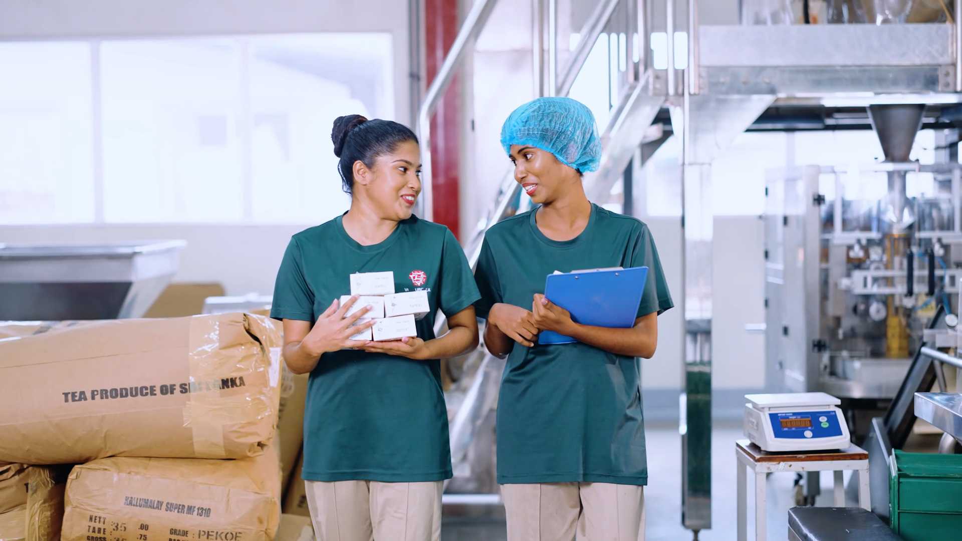 staff at venture tea factory, private label tea, wholesale and bulk tea exporter, pure ceylon tea, largest tea producer, largest tea exporter