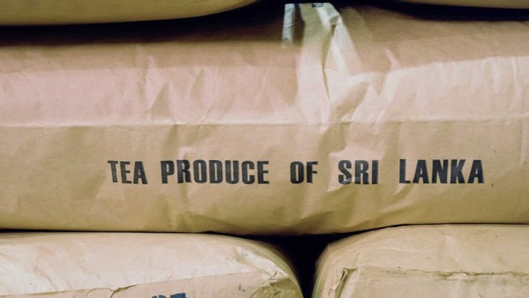 inventory at venture tea factory, largest tea producer, wholesale and bulk tea exporter, private label tea, pure ceylon tea