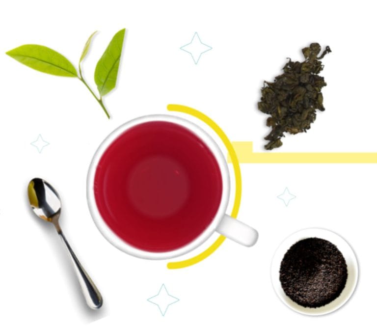 cup of tea, spoon, tea leaves, pure ceylon tea, uva regional tea